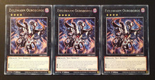 Yu-Gi-Oh! 3x Evilswarm Ouroboros, CRBR-EN047, Rare, 1. Edition, Englisch, NM