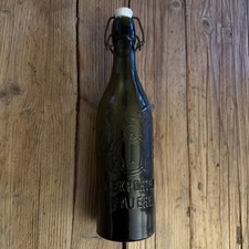 Alte Bierflasche Prägeflasche