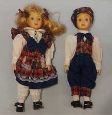 Porzellan Puppen "Harry & Sally"