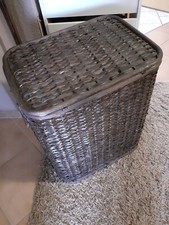 Nischenwäschekorb , Wäschekorb schmal mit Decke, Griffen,  Ungenutzt!!!!