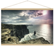 Posterleiste Holz Posterschiene Klemmschiene Klapprahmen Bilderrahmen Fotorahmen