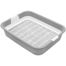 Katzentoilette Schalentoilette Kaninchentoilette Kätzchen WC Reinigungssieb