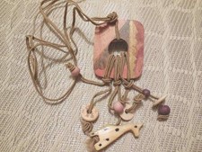 (01954) tolle Holzkette -