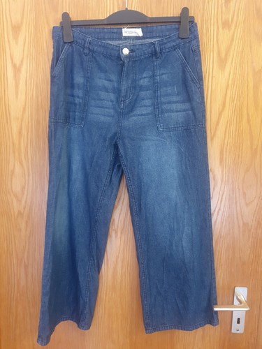 Damen jeans culotte weites - jeans,