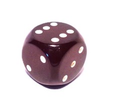 Orig. DDR XXL Würfel rot Bakelit Kunstharz Catalin 34x34x34 mm 45 g Cube RAR