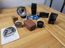 Nostalgie Fotoapparat Zubehör,  Blitz,  Tele, Agfalux, Film Und Farbfilter Agfa