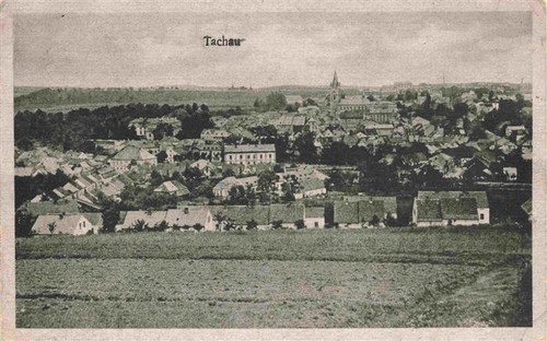 Tachau tachov panorama - tachau,