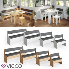 Eckbankgruppe Küchenbank Sitzbank mit Truhe für Esstisch Küche Bank Roman Vicco