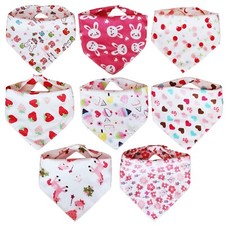 8xBaby Dreieckstuch Baby