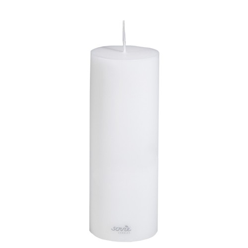 Sovie stumpenkerze weiss - in,