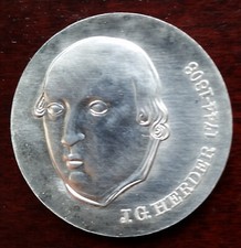 DDR: 20 Mark - Johann Gottfried Herder J. 1570 -  bfr./Stempelglanz-Aufl. 36 550