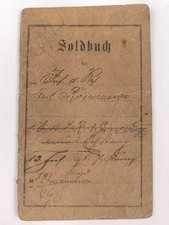 Bayern, Soldbuch eines