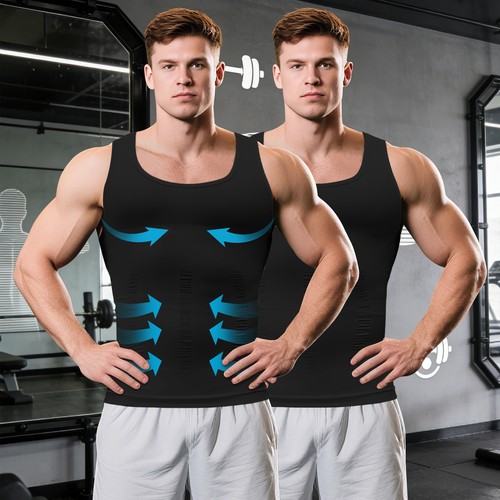 Herren unterhemd shapewear - unterhemd,