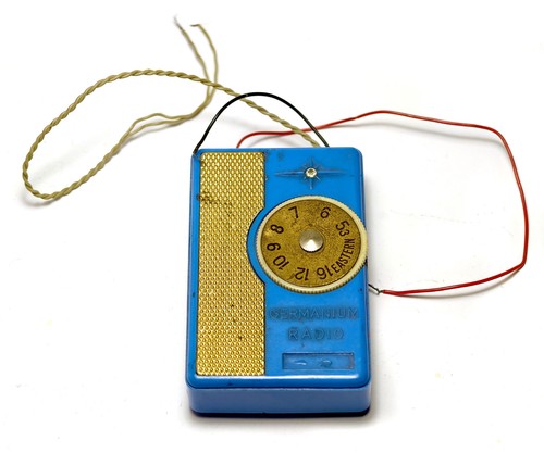 Frühes detektor taschen radio - detektor, taschen-radio