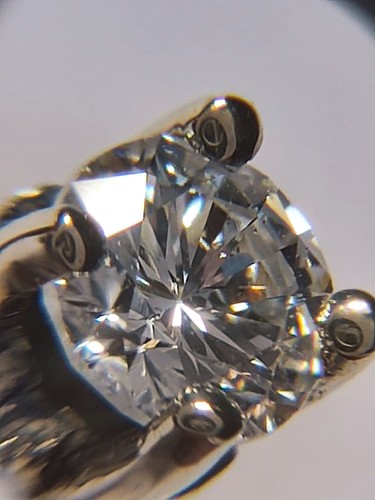 Damen solitär ring 750 - ring,