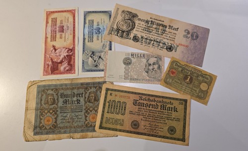 Banknoten geldscheine - banknoten,