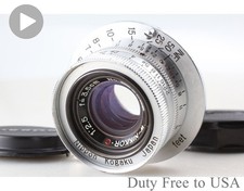 [Near MINT] Nikon W-NIKKOR.C 3.5cm 35mm f2.5 L39 LTM Objektiv für Leica aus...