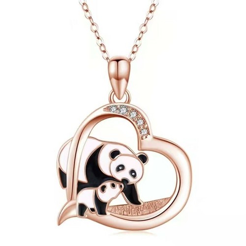 Damenkette panda anhänger mit - anhänger,