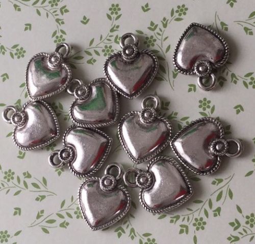 Metall deko herzen - deko,