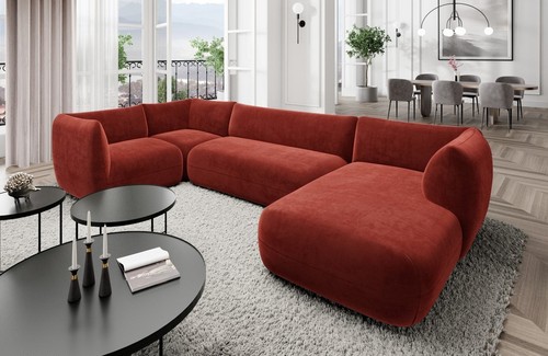 Sofa stoff wohnlandschaft - stoff,