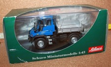 Schuco 04644 Mercedes Unimog U 300 in Blau Maßstab 1:43 Neu in OVP