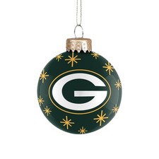NFL Green Bay Packers Baumschmuck Glass Ball Glas Kugel Anhänger Ornament 8382