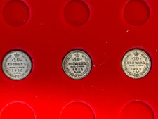 Russland Lot 10 Kopeken 1909 +