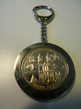 Schlüsselanhänger  10 Euro Silbermünze  BRD 2005 -A - Magdeburg 1200 Jahre
