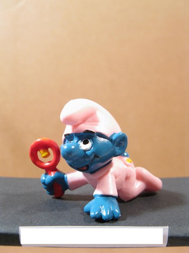 Baby schlumpf rosa - baby, rassel