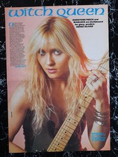 DORO & WARLOCK .. ' Witch Queen ' .. * 1985 * 42 x 30 * Made in ENGLAND