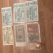 5 Reichsmark Reichsbanknote Berlin 1942 Rentenmarkt, Goldmark, Gold Pfennig