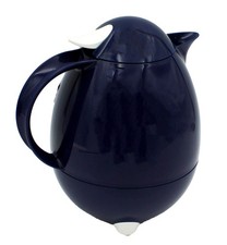 Leifheit 28346 Thermoskanne Columbus 1L dunkelblau AUSSEN ZERKRATZT
