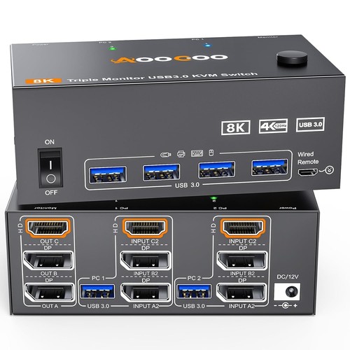 Kvm switch 3 - pc,