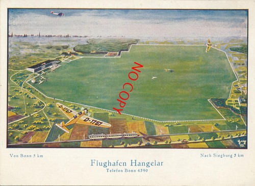 Alte flughafen hangelar - alte,