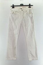 Originals by True Religion Damen Jeans Gr. 28 Hose Weiß Baumwolle #CC-51