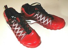 Unisex Sportschuhe Sneaker FUBU Striver Gr. 42 (UK 8 - US 9) rot/silber/schwarz