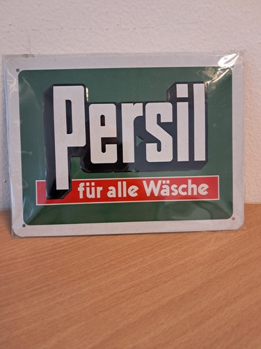 Blechschild ovp 15x20 persil - blechschild,