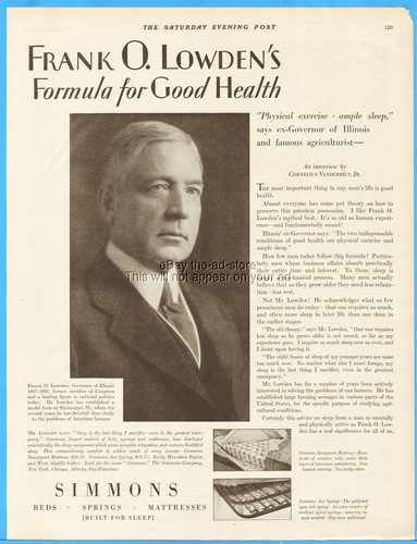 Vintage 1928 simmons beds - simmons,