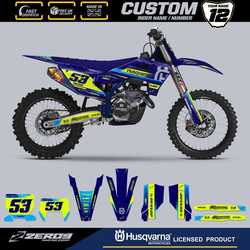Husqvarna motocross grafik - husqvarna,
