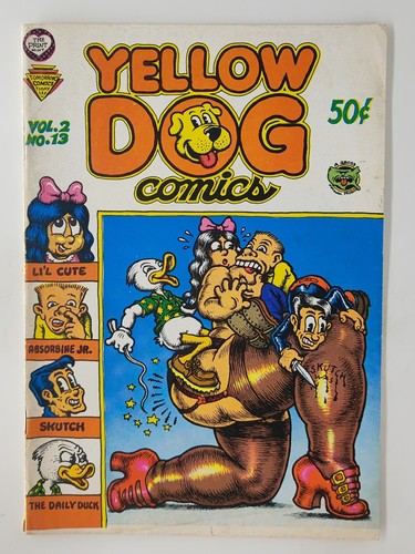 Yellow dog comics - yellow,