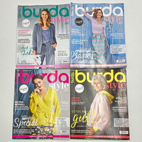 Burda style zeitschrift - style, 4x