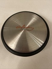 infactory Edelstahl-Türstopper mit Gummiring & Anti-Rutsch-Unterseite