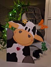 Tonkarton Fensterbild ~ Kuh