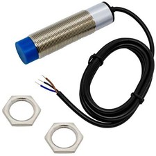 Näherungsschalter Kapazitiv 18mm M18 PNP Öffner 6...36V DC IP67 Sensor Messing v