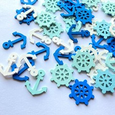 50 Holz Maritim Streuteile