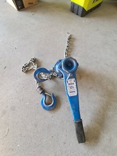 BRAVO Kettenzug 1,5 T, Höhe 1,5 M / Kettenwinde E97 / Seilwinde für Fre /T2DE