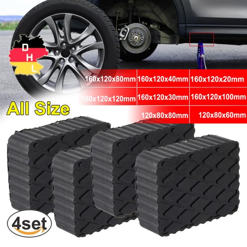 Gummiblöcke gummiauflage - 4x,