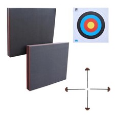 2 Stück Zielscheibe 60x60 bis 40 lbs plus Zubehör Sparangebot !!!