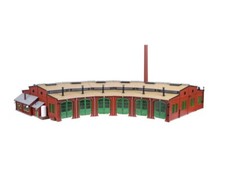 Vollmer 45758 Ringlokschuppen sechsständig, Bausatz, Spur H0