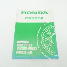 Original Honda CB 750 F Werkstatthandbuch Zusatz Reparaturanleitung C3015